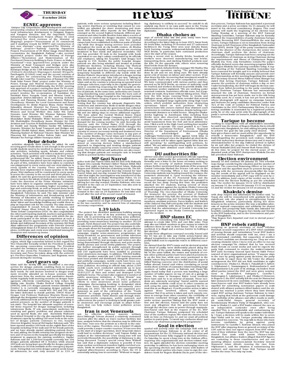 Daily Bangladesh Tribune