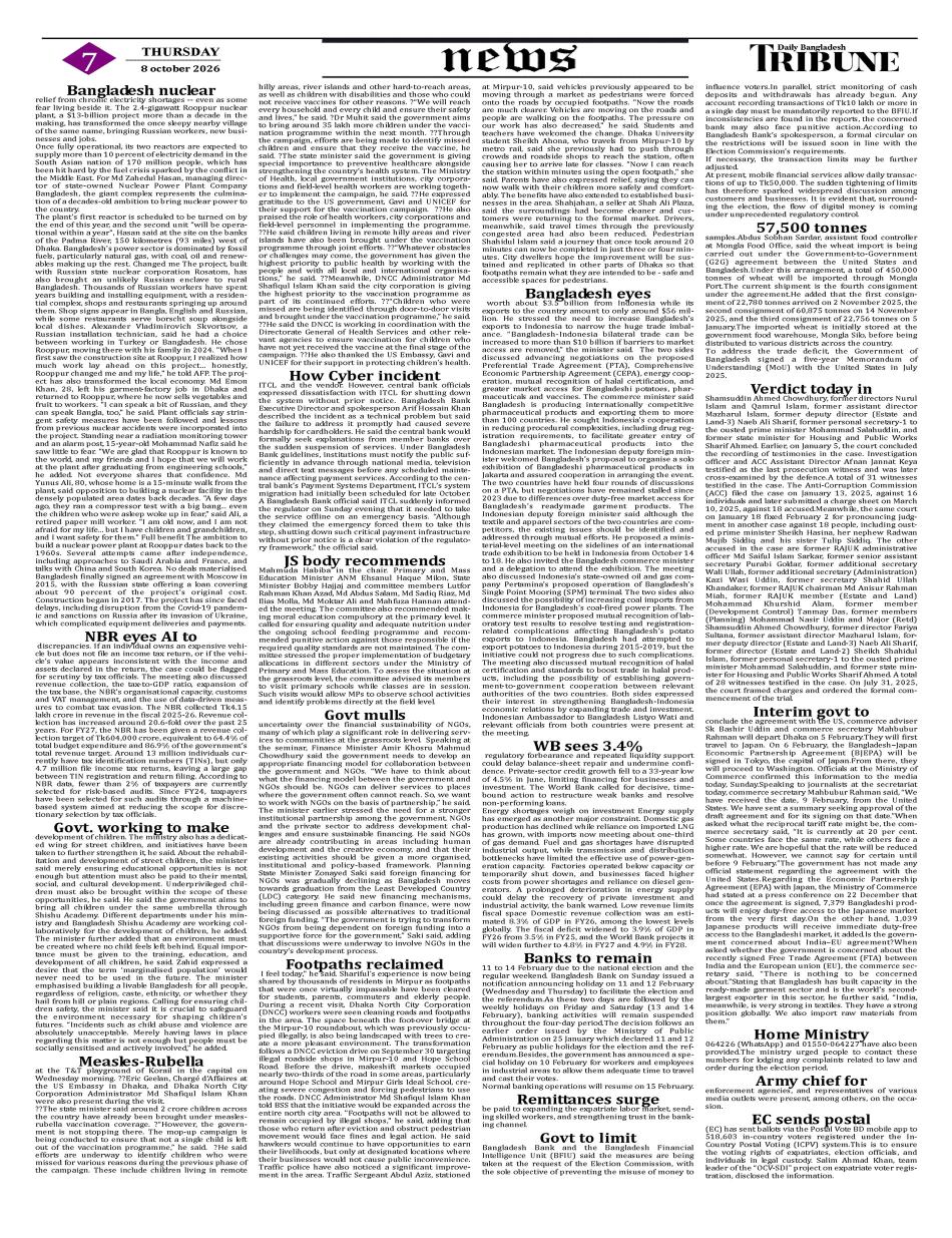 Daily Bangladesh Tribune